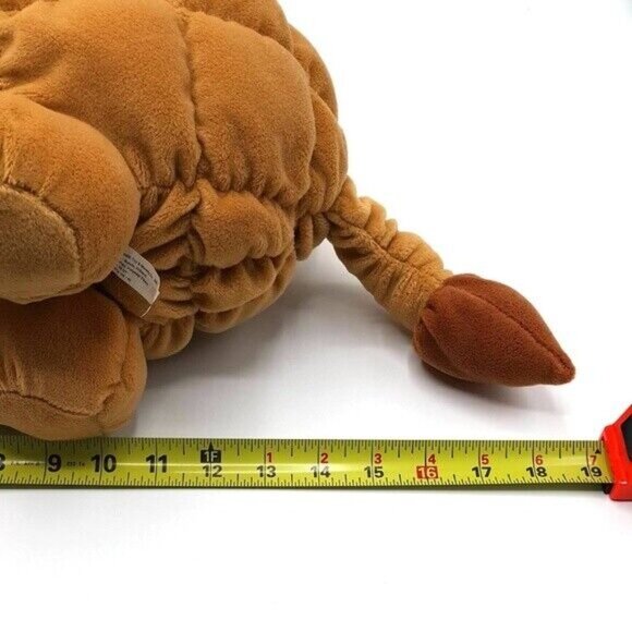 Commonwealth Quilted Horse Plush Brown 19" Mane Soft Toy Stuffed Animal PIllow - Picture 9 of 9